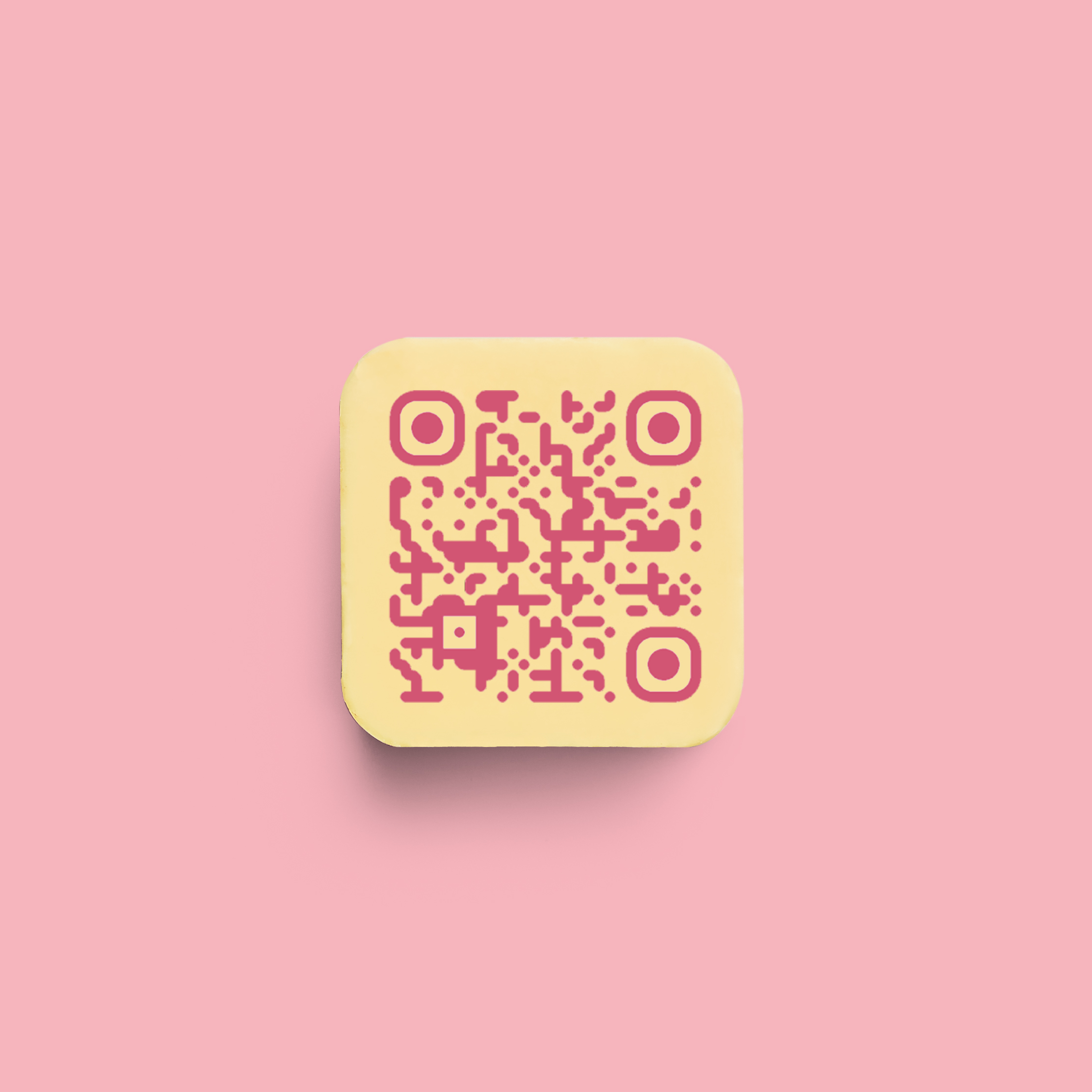 Bombom com QR Code